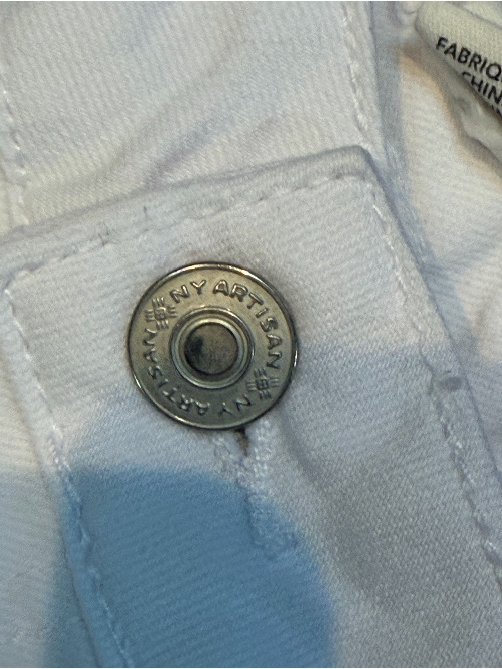 Artisan Ny White Skinny Jeans - Classic White - Picture 5 of 7